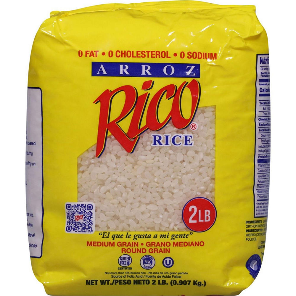 Rico Medium Grain Rice , 2 lb