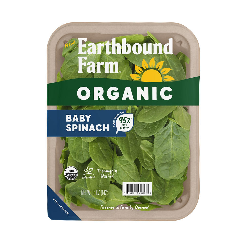 Earthbound Farm Organic Baby Spinach, 5 oz