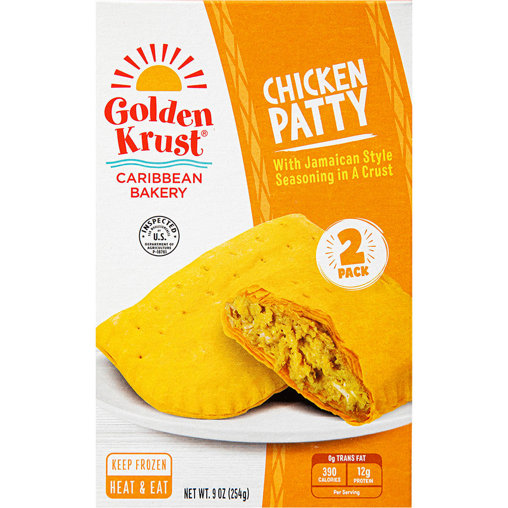Golden Krust Chicken Patty Empanadas, 2 ct