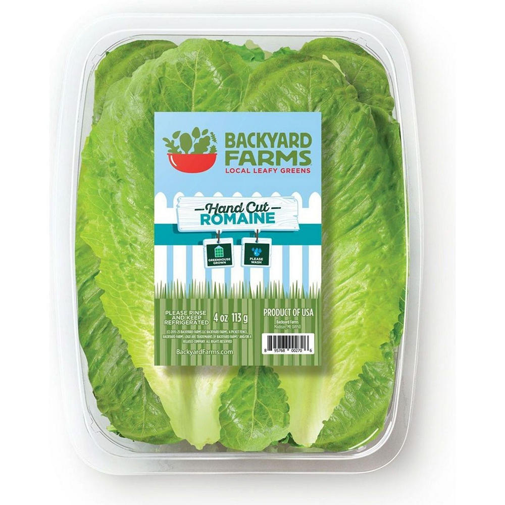 Backyard Farms Fresh Hand Cut Romaine, 4 oz
