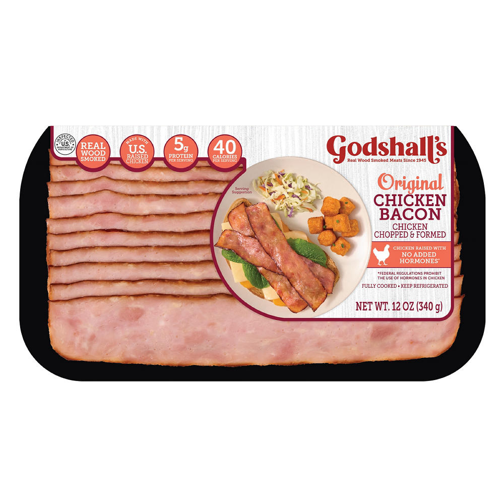 Godshall's Original Chicken Bacon, 12 oz
