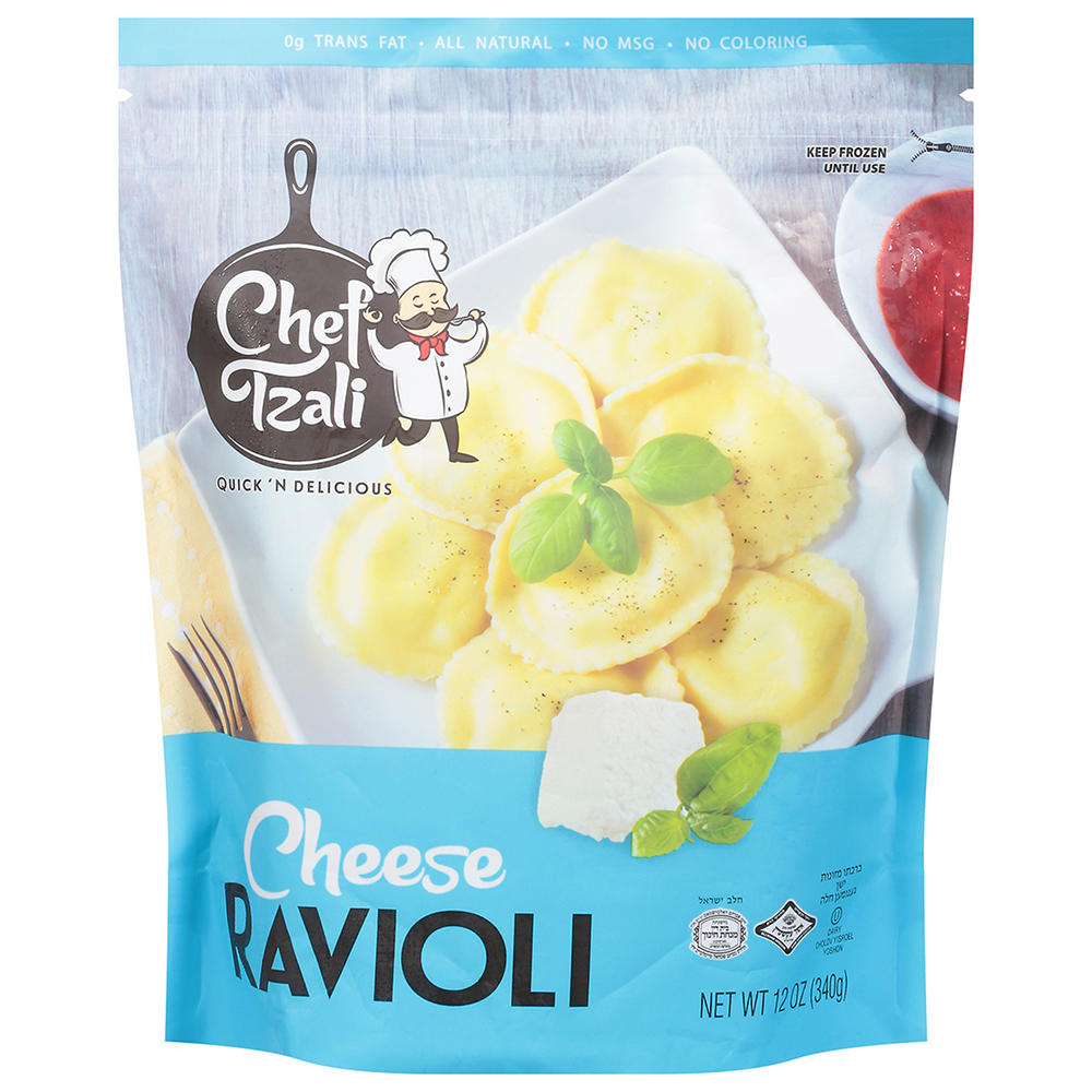 Chef Tzali Kosher Cheese Ravioli, 12 oz