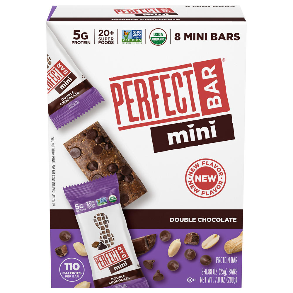 Perfect Bar Mini Double Chocolate, 8.00 ea