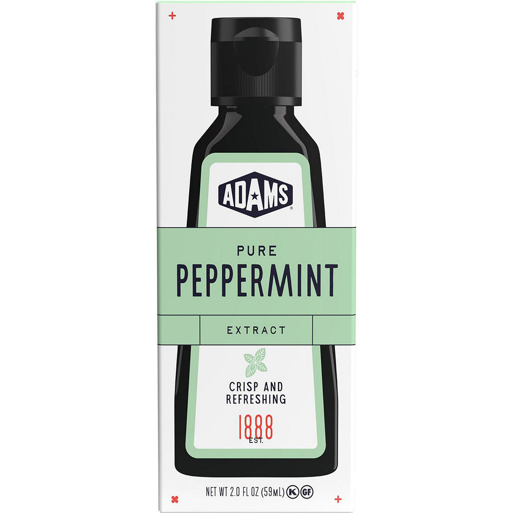Adams Pure Peppermint Extract, 2 oz