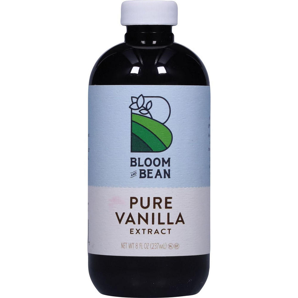 Bloom & Bean Pure Vanilla Extract, 8 oz
