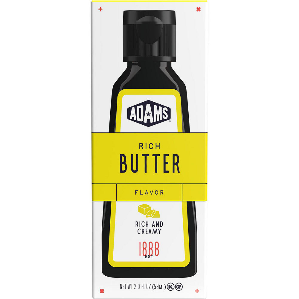 Adams Rich Butter Flavor Extract, 2 oz
