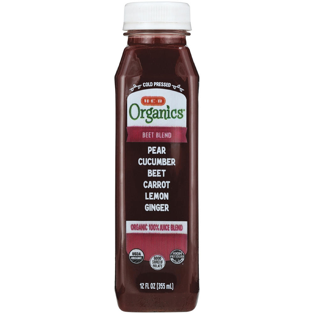 H-E-B Organics Beet Blend Juice, 12 fl oz