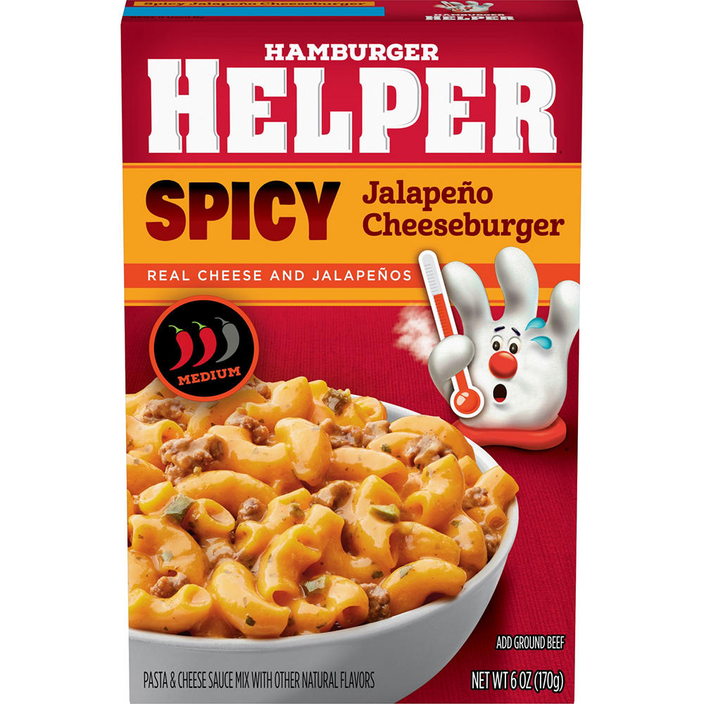 Hamburger Helper Spicy Jalapeno Cheeseburger, 6 oz