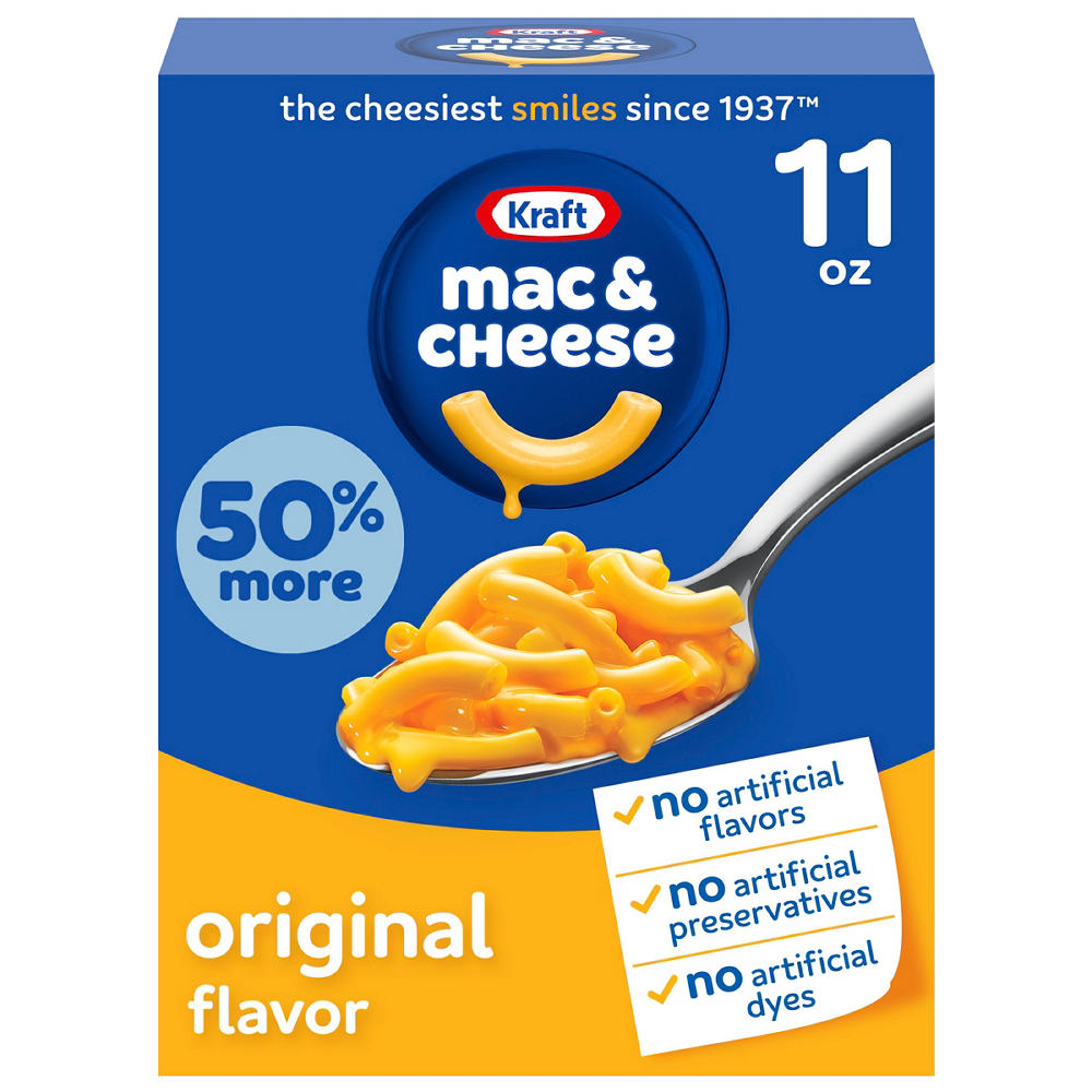 Kraft Easy Mac Original Flavor Mac and Cheese , 11 oz