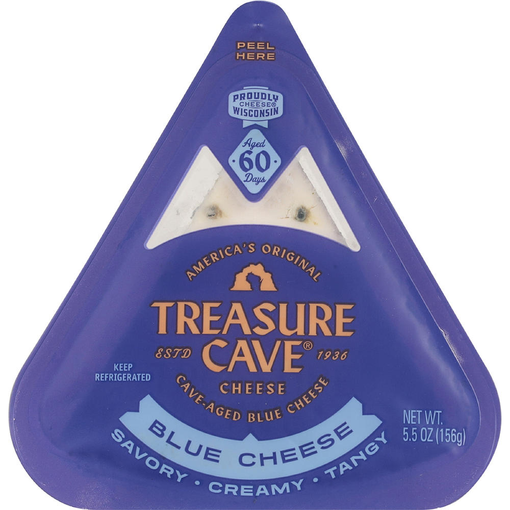 Treasure Cave Blue Cheese Wedge, 5.5 oz