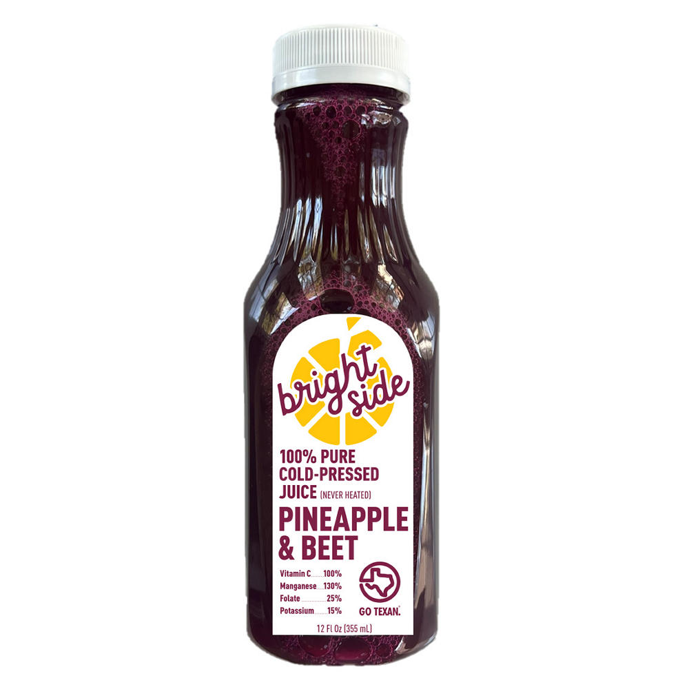 Bright Side Pineapple & Beet Juice, 12 fl oz