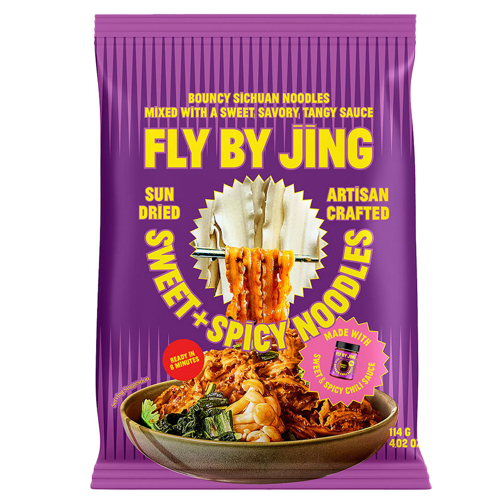 Fly By Jing Sweet + Spicy Noodles, 4.02 oz