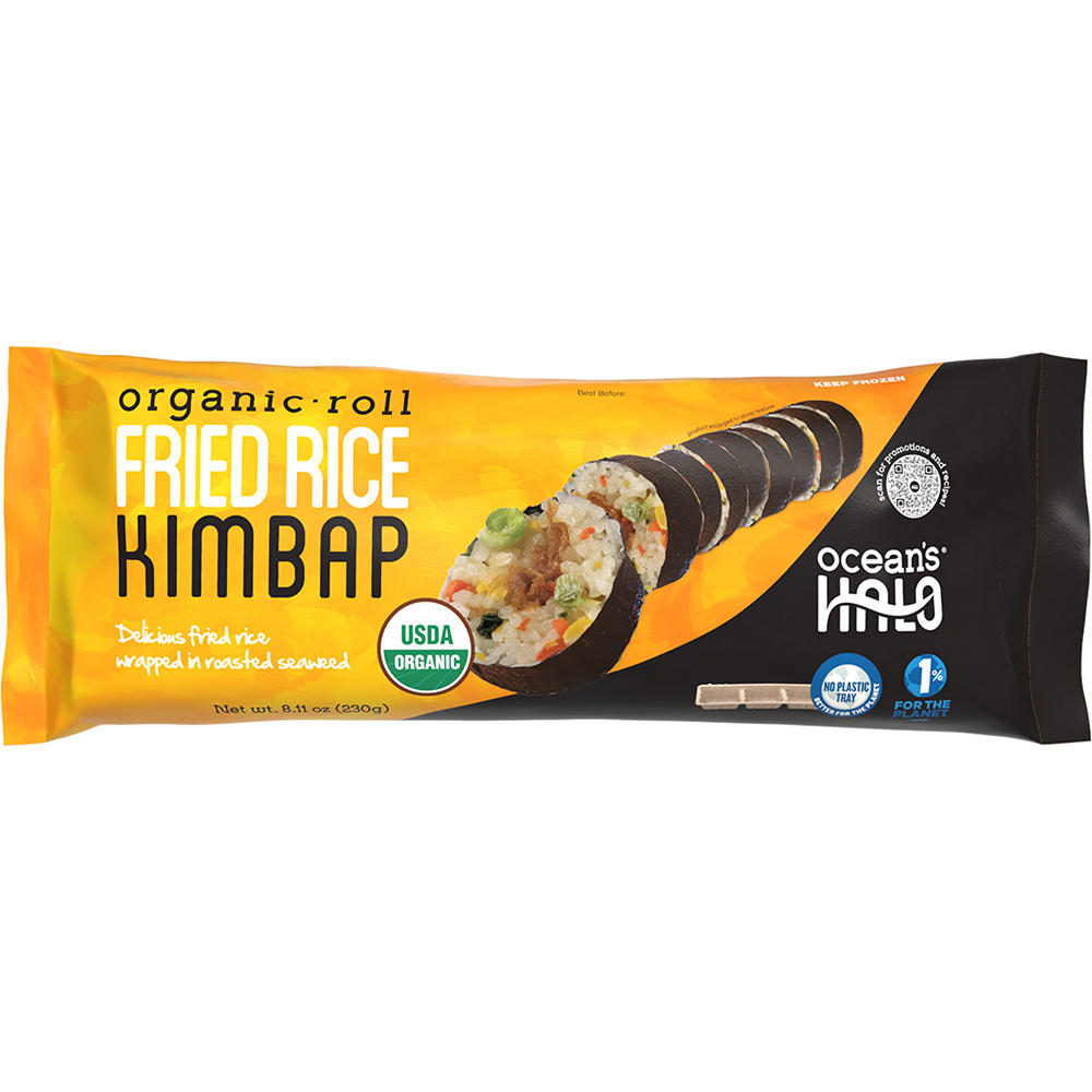 Ocean's Halo Organic Fried Rice Kimbap Roll, 8.11 oz
