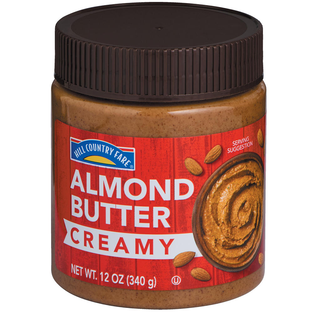 Hill Country Fare Creamy Almond Butter, 12 oz