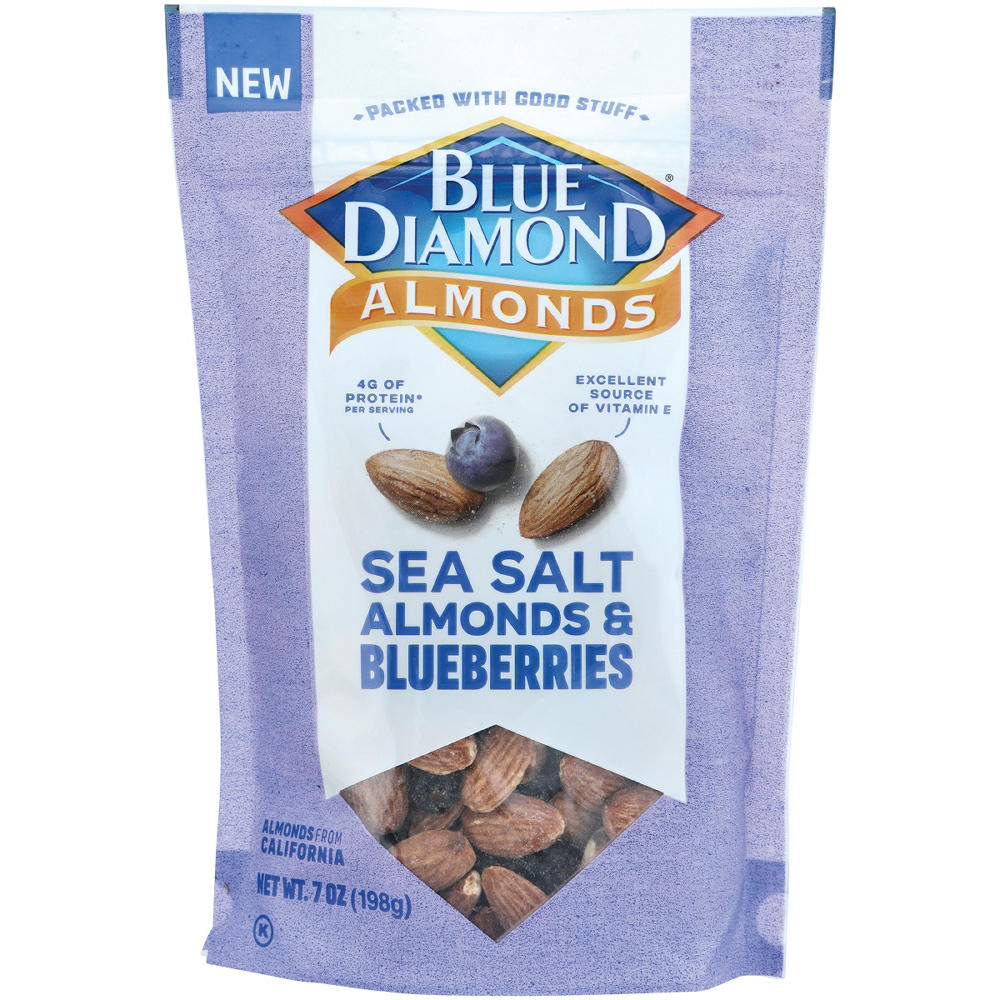 Blue Diamond Sea Salt Almonds & Blueberries, 7 oz