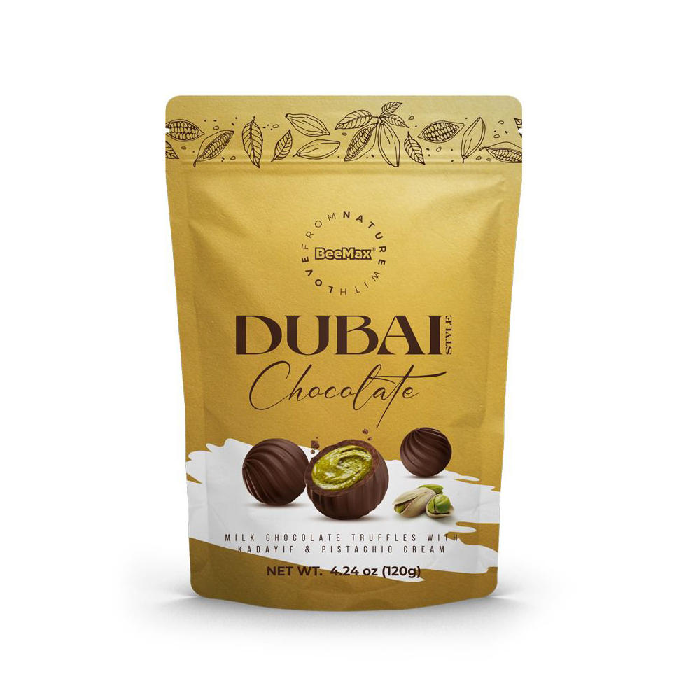 BeeMax Dubai Style Milk Chocolate Truffles, 4.24 oz