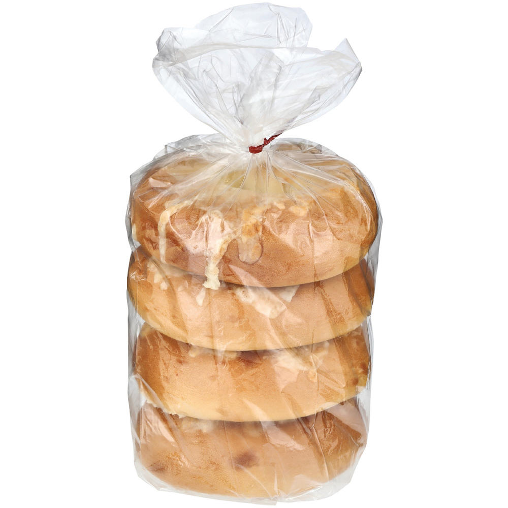 H-E-B Bakery Asiago Cheese Bagels, 4 ct