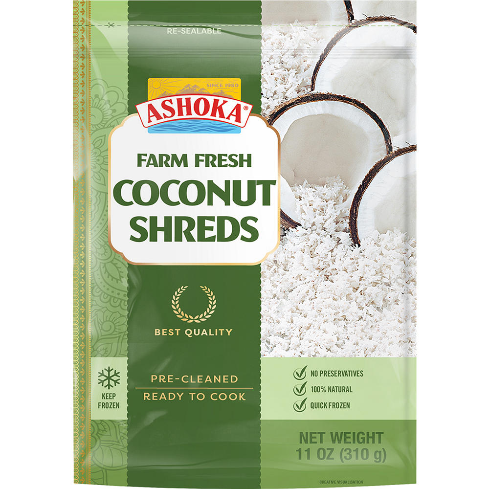 Ashoka Coconut Shreds, 11 oz