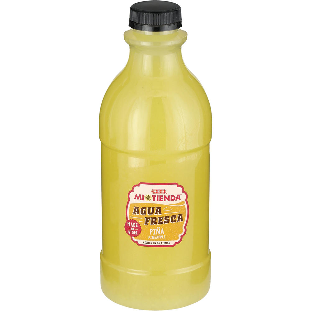 H-E-B Mi Tienda Agua Fresca - Pineapple (Piña), 32 fl oz