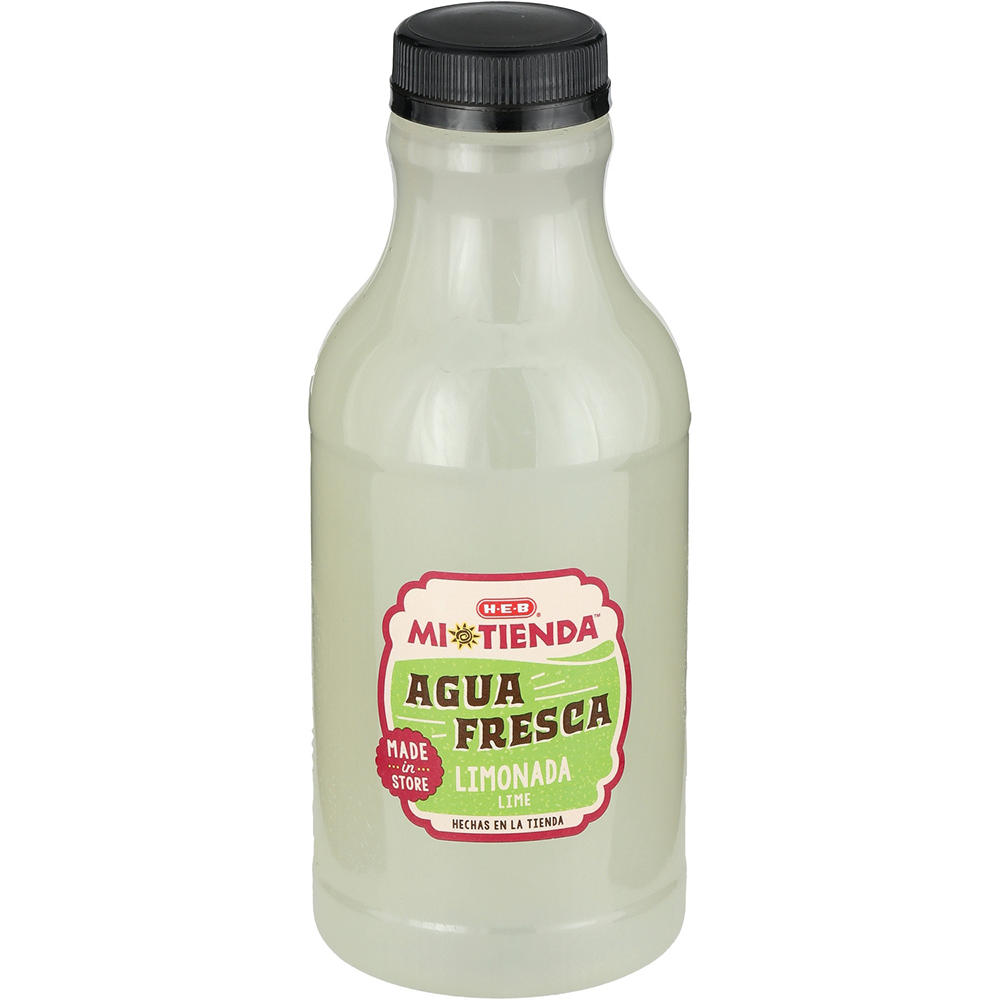 H-E-B Mi Tienda Agua Fresca - Lemonade (Limonada), 16 fl oz