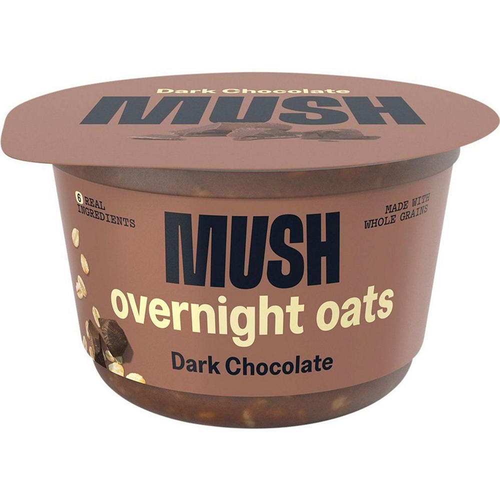 Mush Overnight Oats - Dark Chocolate, 5 oz