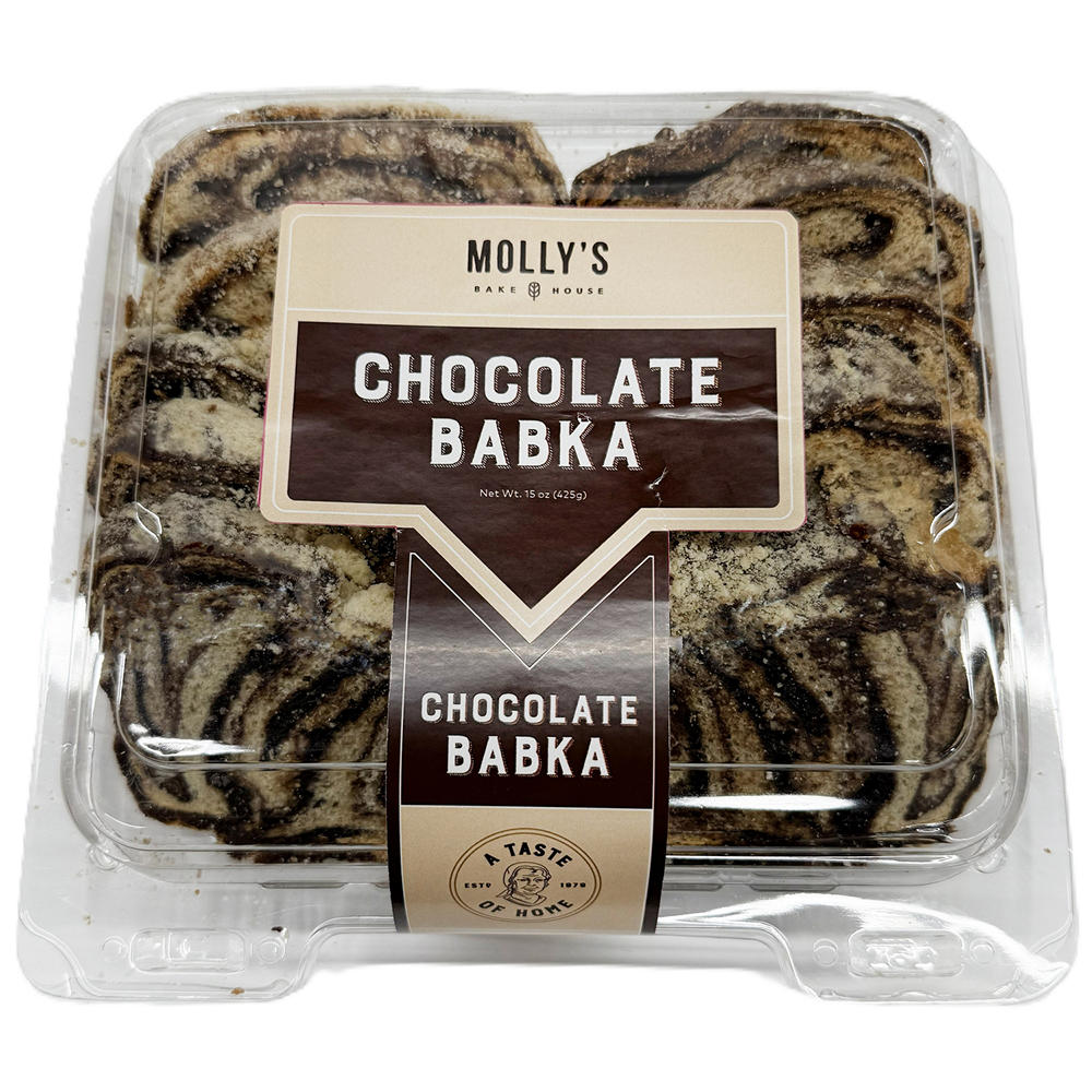 Molly's Bakehouse Sliced Chocolate Babka Bread, 15 oz