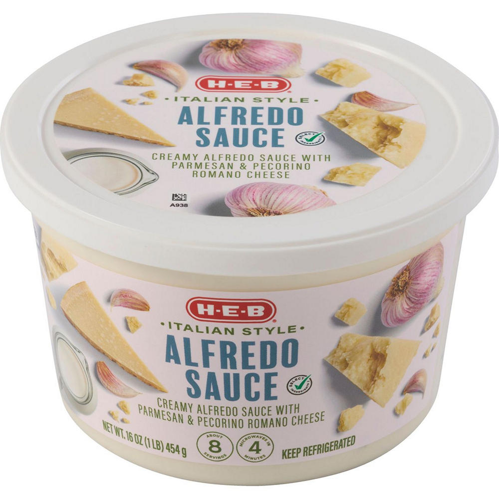 H-E-B Italian Style Alfredo Sauce, 16 oz