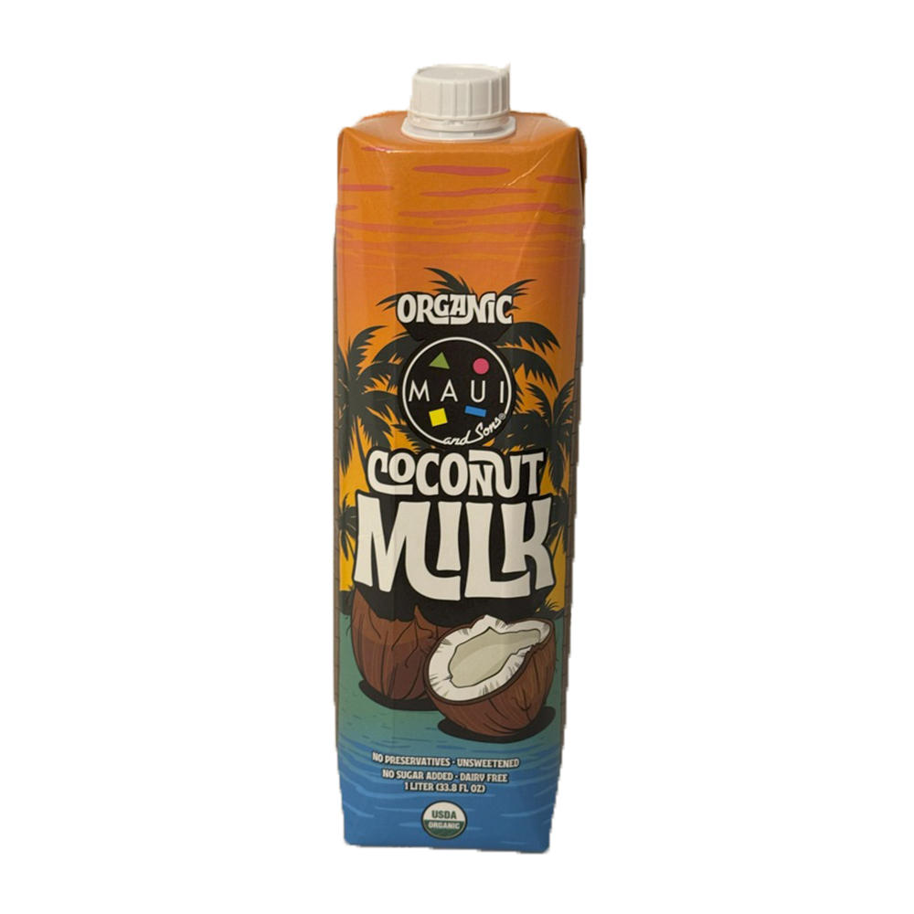 Maui & Sons Organic Coconut Milk, 1 L