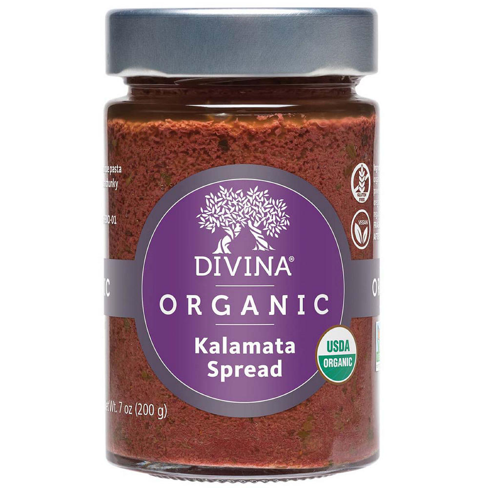 Divina Organic Kalamata Spread, 7 oz