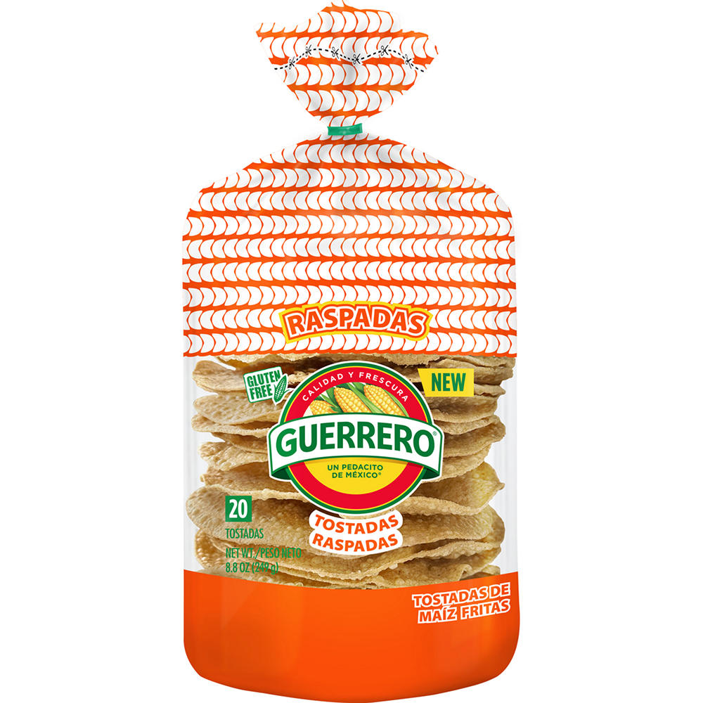 Guerrero Tostadas Raspadas, 20 ct