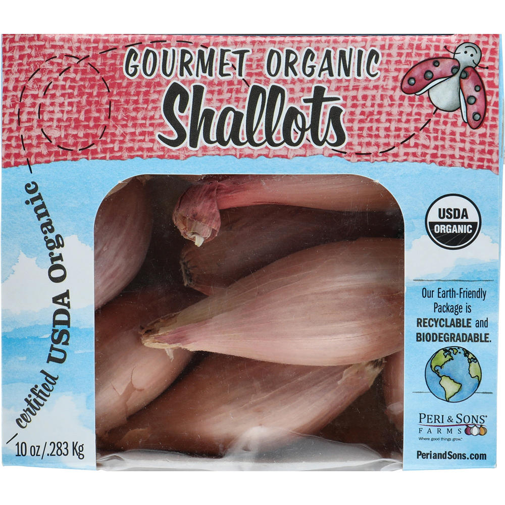 Fresh Organic Shallots, 10 oz