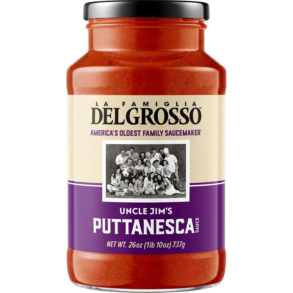 DelGrosso Uncle Jim's Puttanesca Sauce, 26 oz