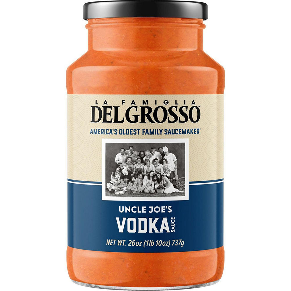 DelGrosso Uncle Joe's Vodka Sauce, 26 oz