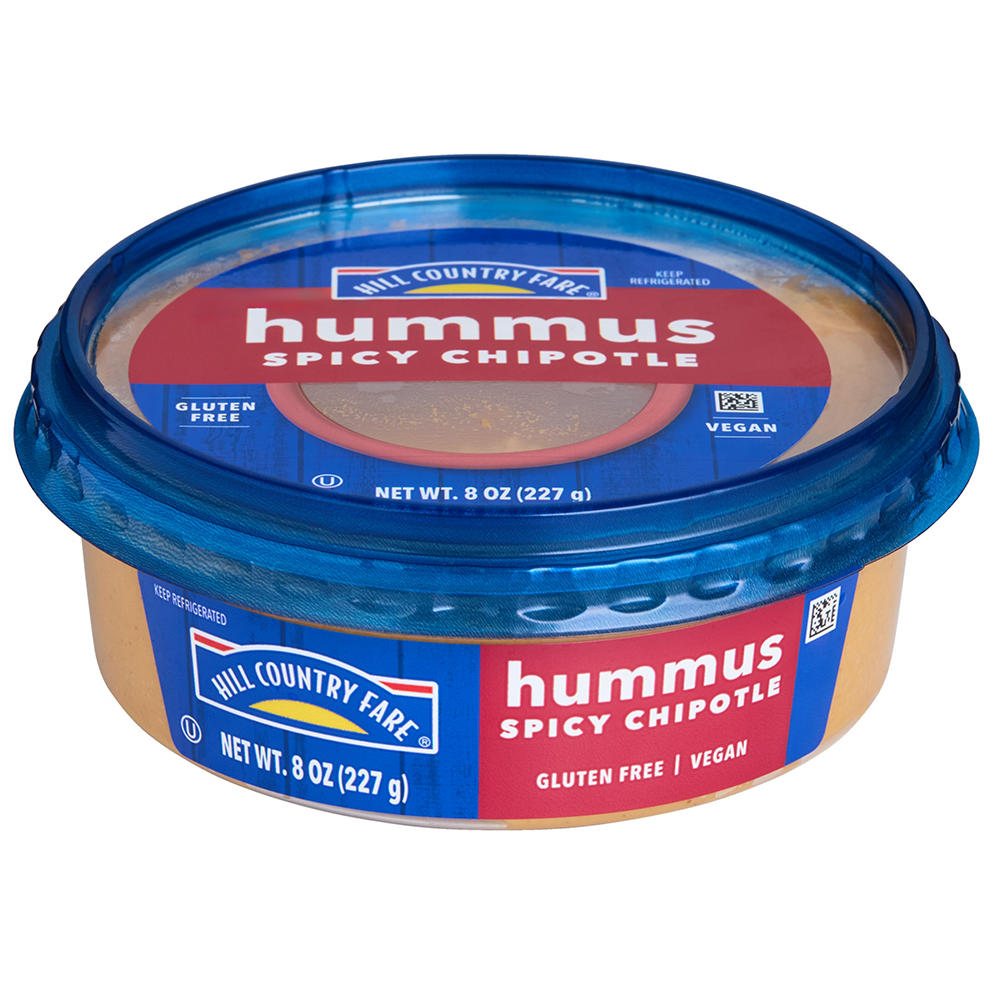 Hill Country Fare Spicy Chipotle Hummus, 8 oz