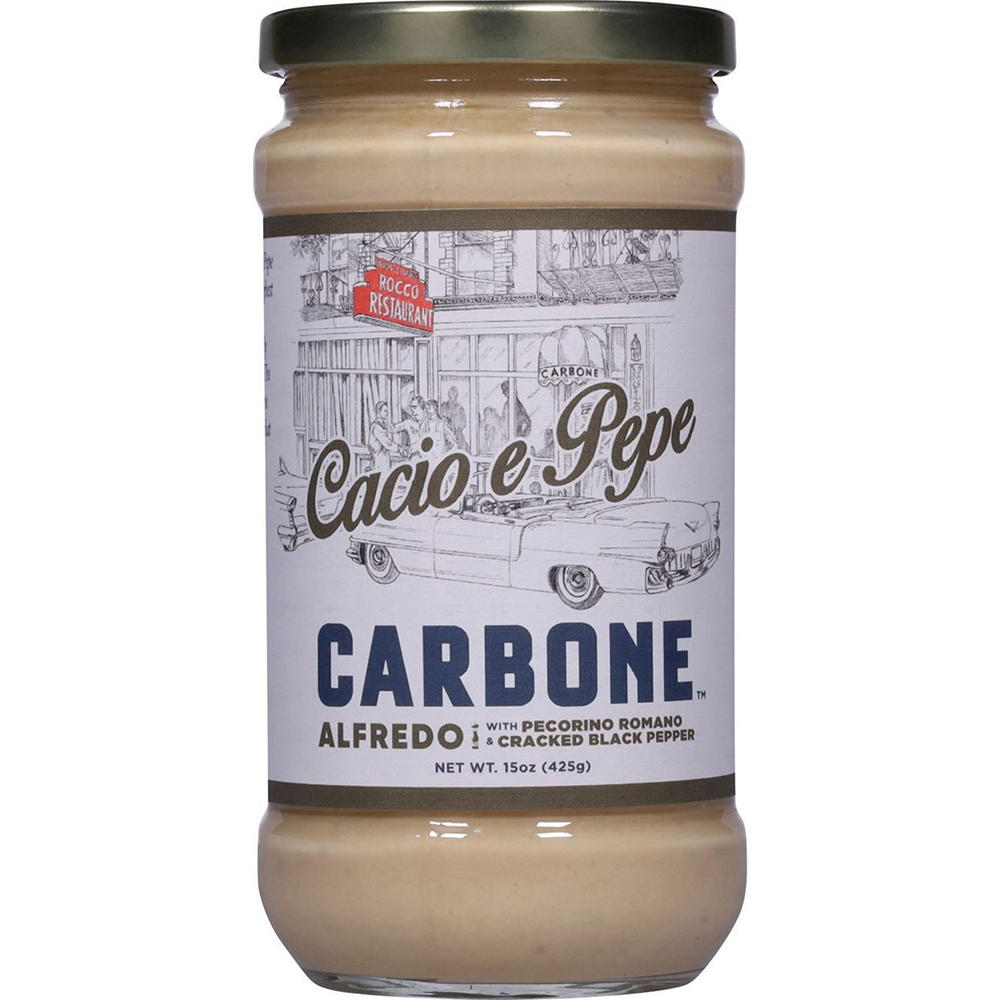 Carbone Cacio E Pepe Alfredo Sauce, 15 oz
