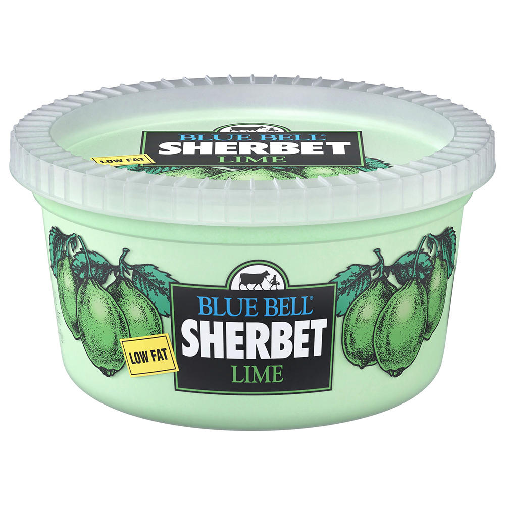 Blue Bell Lime Sherbet, 1 qt