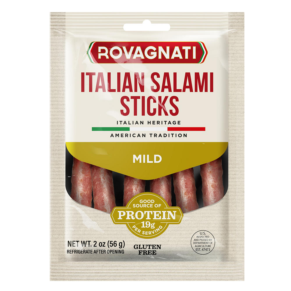 Rovagnati Italian Salami Sticks - Mild, 2 oz