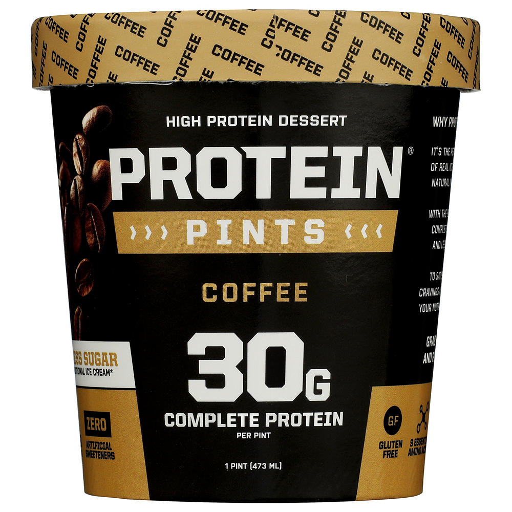 Protein Pints 30g Protein Coffee Ice Cream, 1 pt