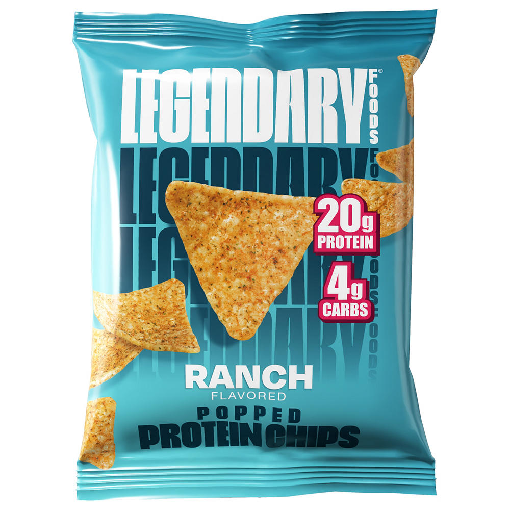 Legendary Foods Ranch Popped 20g Protein Chips, 1.3 oz