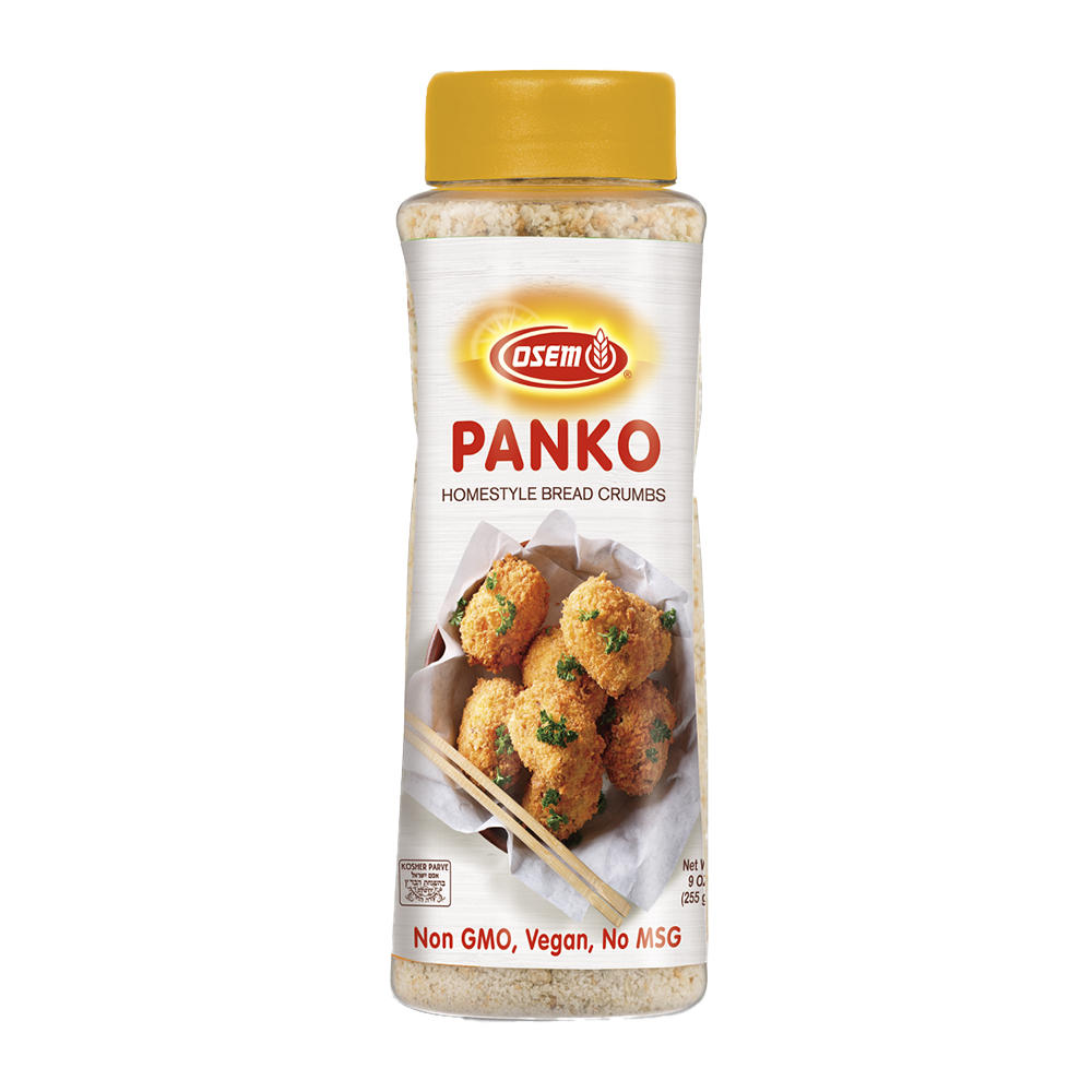 Osem Kosher Panko Homestyle Bread Crumbs, 9 oz