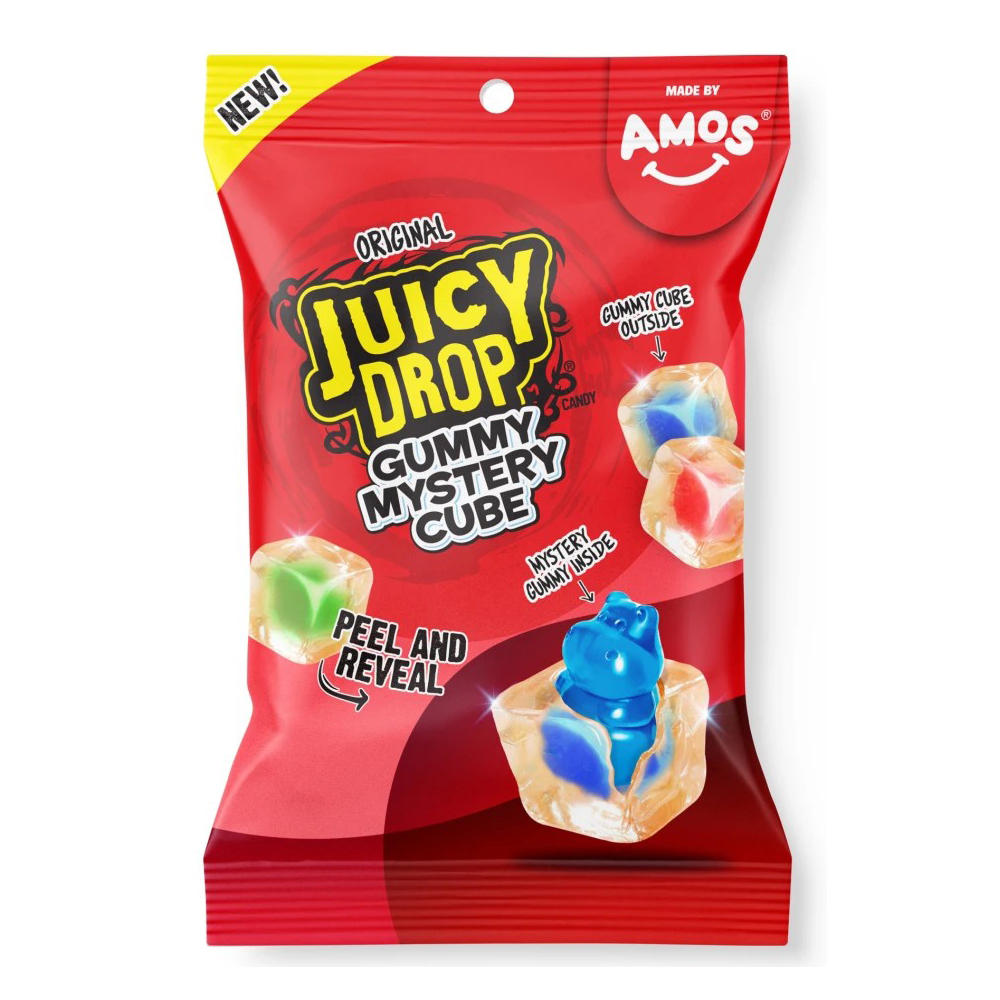 Bazooka Juicy Drop Gummy Mystery Cube, 5 oz