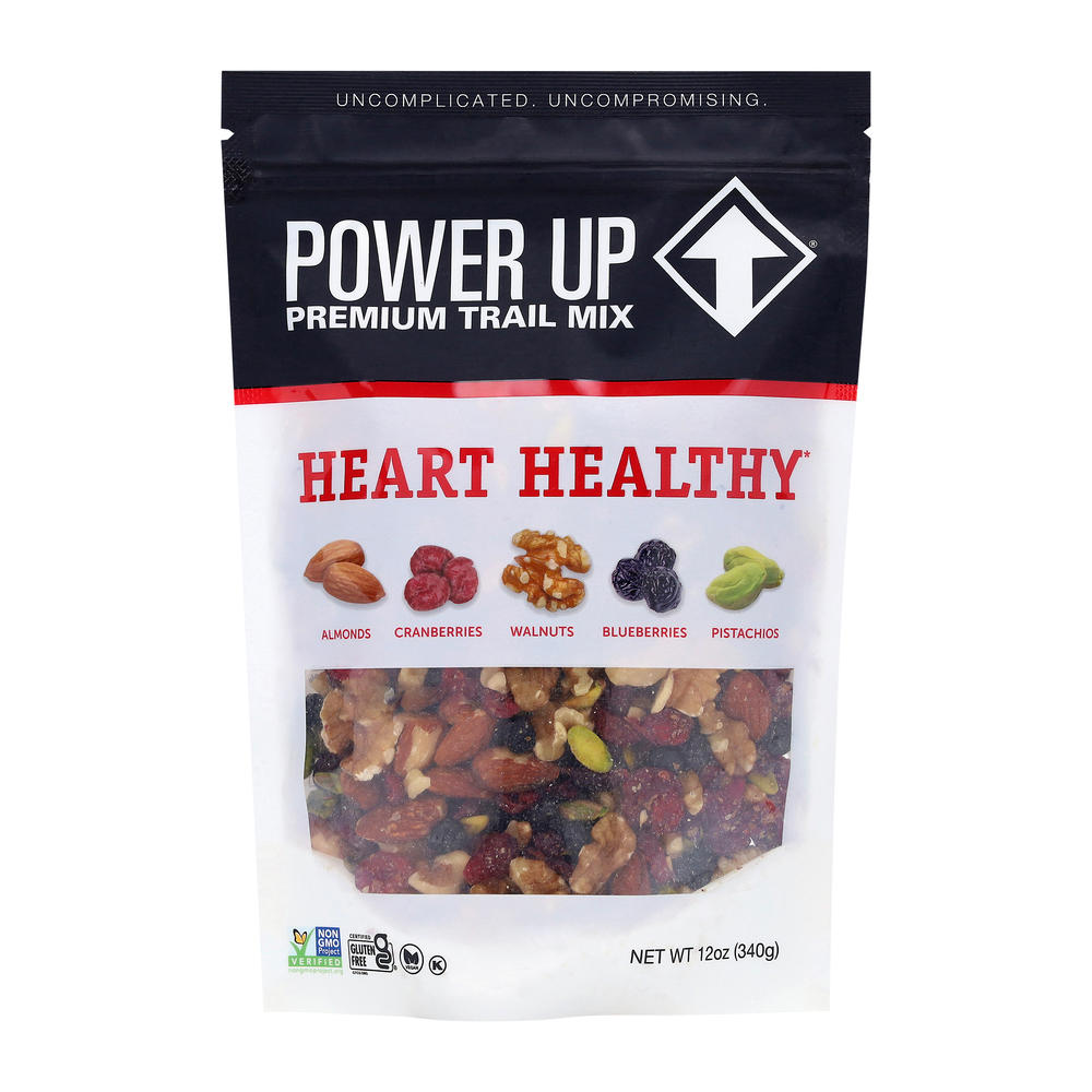 Gourmet Nut Power Up Heart Healthy Trail Mix, 12 oz