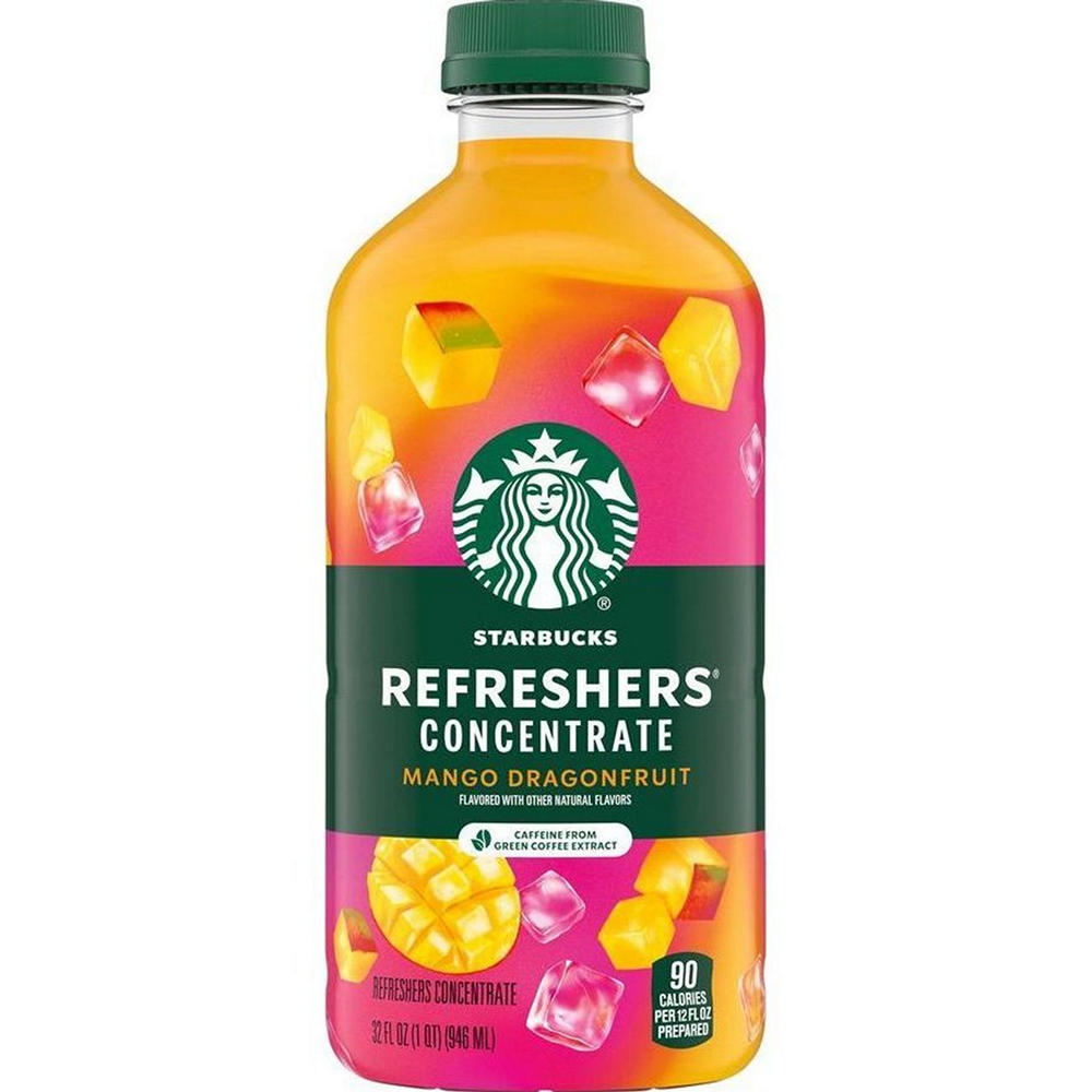 Starbucks Refreshers Concentrate - Mango Dragonfruit, 32 oz