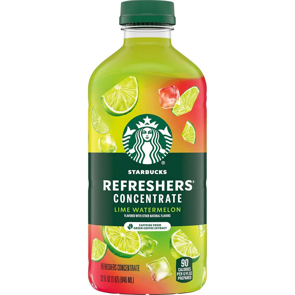 Starbucks Refreshers Concentrate - Lime Watermelon, 32 oz