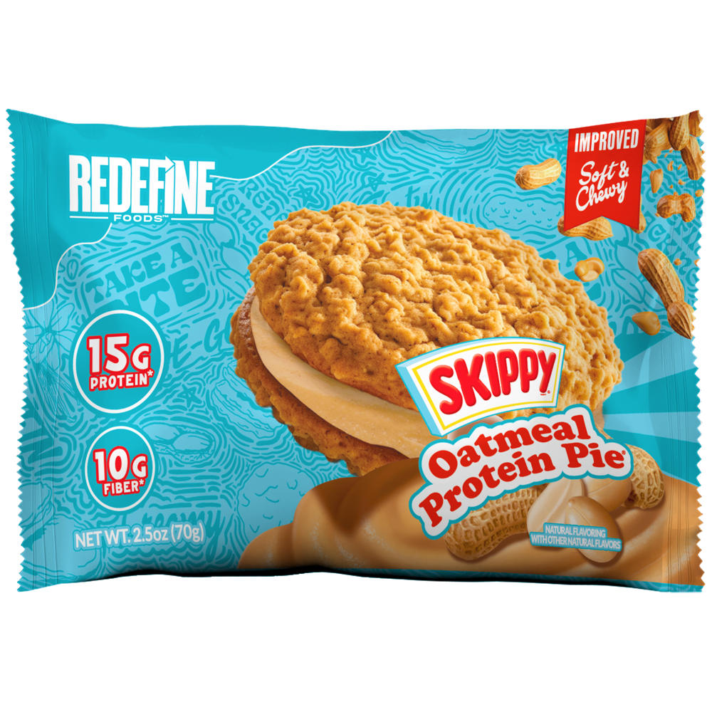 Redefine Foods Skippy Oatmeal Protein Pie original, 1Ct