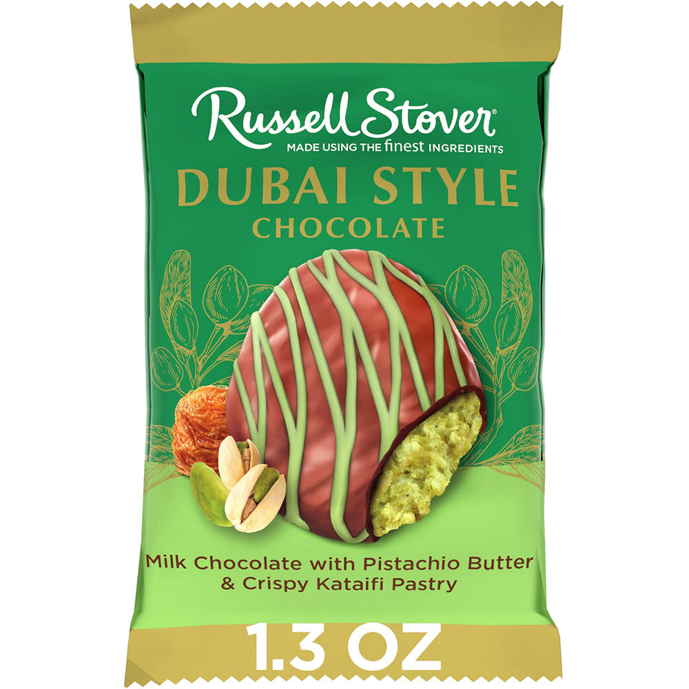 Russell Stover Dubai Style Chocolate Egg, 1.3 oz