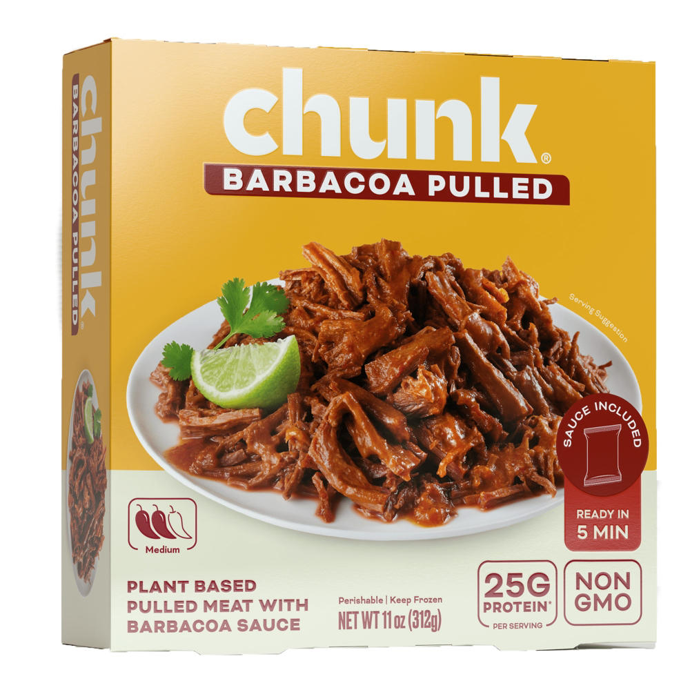 Chunk Plant-Based Meat - Barbacoa Pulled , 11 oz