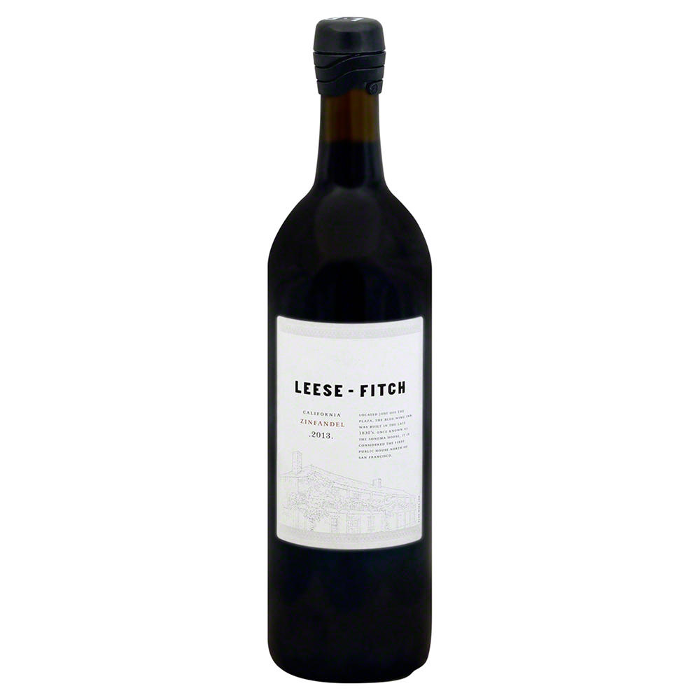 Leese Fitch Zinfandel Wine, 750 mL