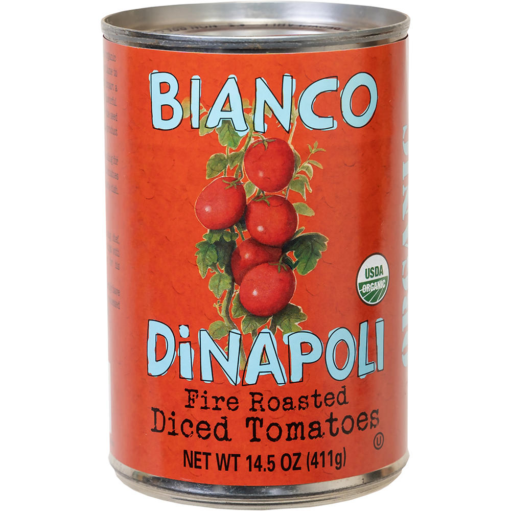 Bianco DiNapoli Organic Fire Roasted Diced Tomatoes, 14.5 oz