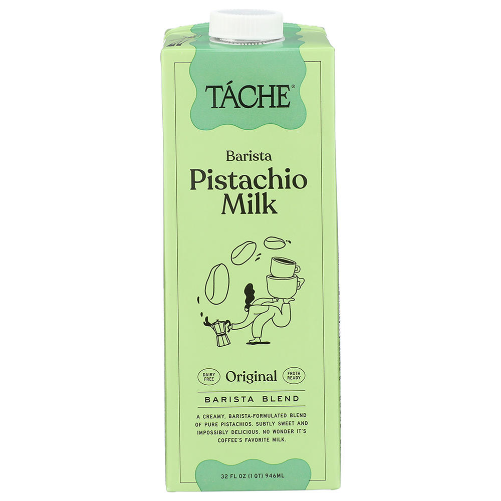 Tache Dairy Free Barista Pistachio Milk - Original, 32 oz